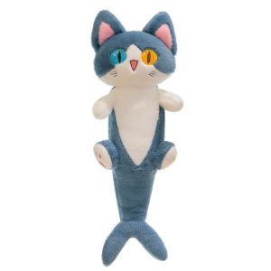 DVFDA Birthday Present Cute Appease Doll Accompany Toy Shark Cat Doll Sleeping Pillow Soft Toy Soft Pillow Sleeping Mate Toy Shark Plush Toys Shark Cat Plush Toys Stuffed Animals Toy Plush Doll