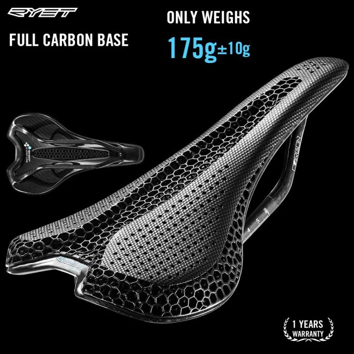 3d Printed Cycling Saddle RYET Carbon 3D Printed Saddle Ultralight