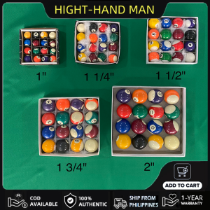 Billiard Ball Set for Junior Tables (Bola ng Bilyaran)
