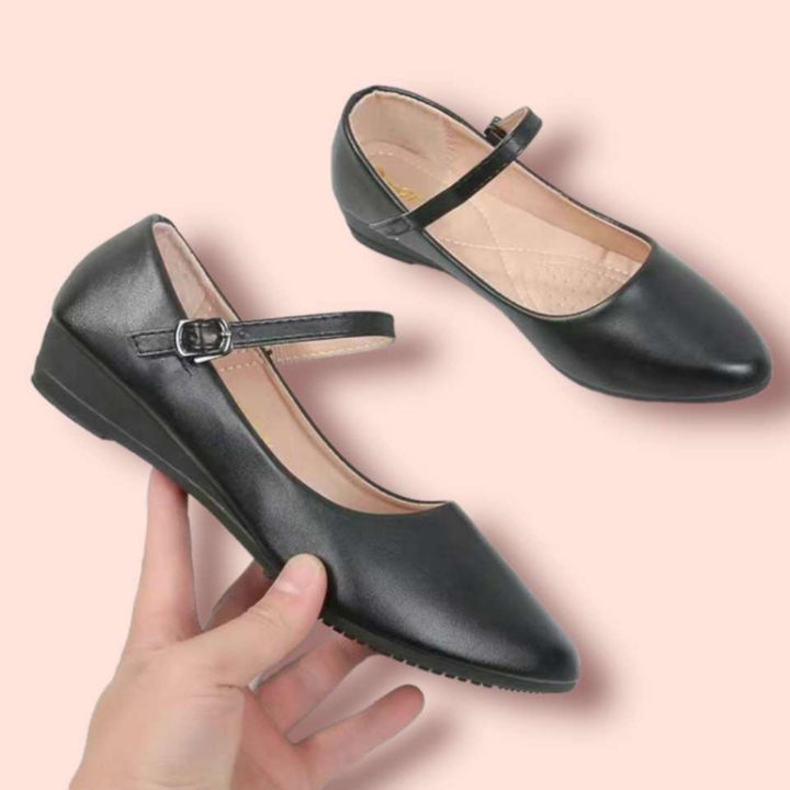 Cool Cat Black shoes with inch heels for women black shoes with