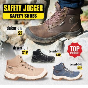 SG Seller Safety Shoes Light Weight Desert Black