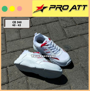 Yasa Footwear - Sepatu PRO ATT CB 340 40-43 /Sepatu Pria /Sneakers Pria /Sepatu Olahraga Pria /Sepatu Jogging Pria /Fashion Pria /Sepatu Fashion Korea /Sneakers casual shoes Round Toe