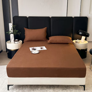 Dansunreve Cheap Fittedsheet Plain Elastic Bedsheet Single/Queen/King/Super King Mattress Protector