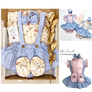 HAMPERS LAHIRAN TALITHA JUMPER Baju Celana Rok Bando Sepatu Pakaian Stelan Anaak Cewe Perempuan Lucu Babee Baby Shop