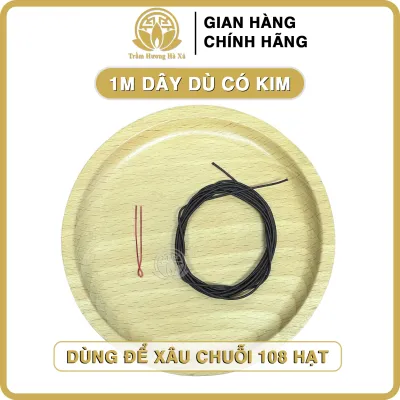 1m dây co giãn xâu vòng tay loại mảnh chuyên dùng cho vòng trầm hương đá phong thủy Trầm Hương Hà Xá