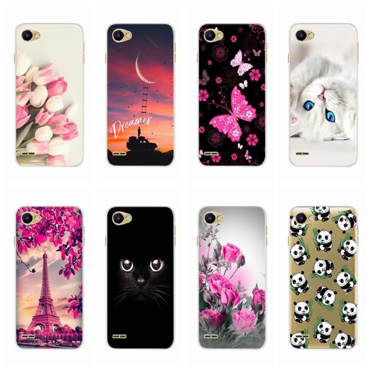 For LG Q6 Case Cover For LG Q6 Alpha Case Soft Silicone Back