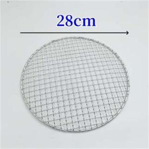 BBQ Grill Net Jaring Bulat Stainless Steel Barbecue Wire Mesh Japanese Korean Jaring Panggangan