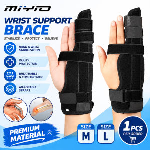 MIYIO 1PCS Fracture Splint Immediate Relie Metacarpal Splint Brace Support Fixed Finger Brace Protector Adjustable Splint Boxer Break
