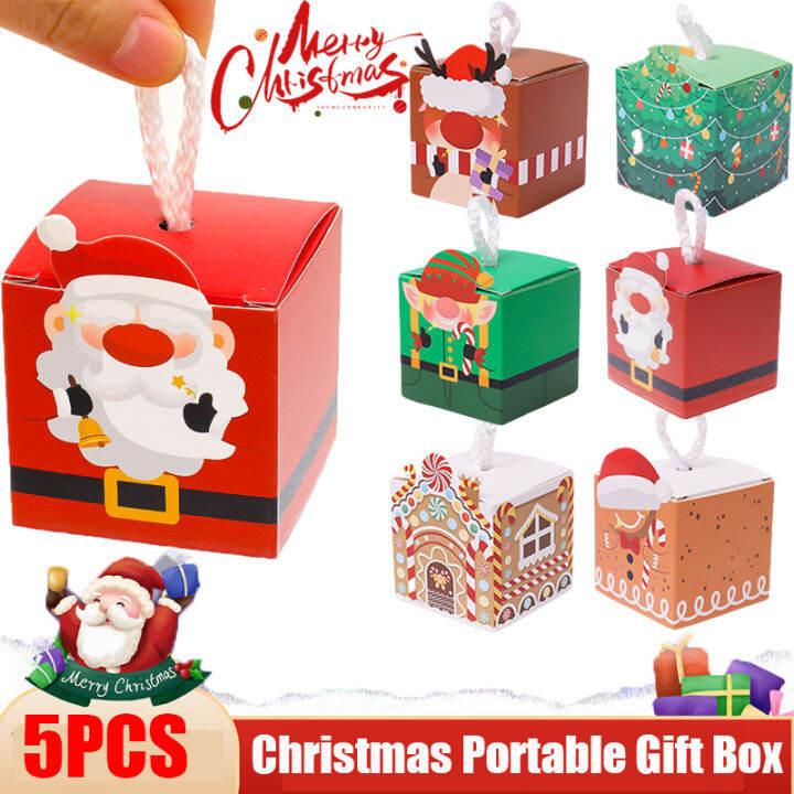 5Pcs Christmas Portable Gift Box With Rope Candy Biscuit Box 2024 New   Cafcf6dfa54c57f878d7c86c93a3ec7b  720x720q80 