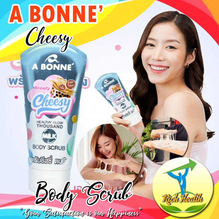 Abonne Cheesy Milky Body Scrub Thailand 150g Lazada PH