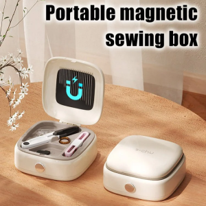 Small Portable Sewing Set Box