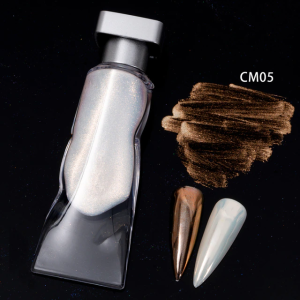 Tuýp kem tráng gương liquid chrome tráng gương nail