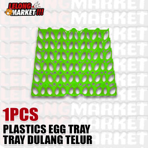 🐔Plastic Egg Tray/Egg Tray Can/Tray Can Hold/Egg Storage Box/Storage Box Easy/Bekas Telur Plastik
