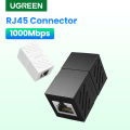 UGREEN RJ45 Cat7 Cat6 Cat5 RJ45 Female Connector Ethernet Adapter Lan Network Extender Extension Cable for Ethernet Cable. 
