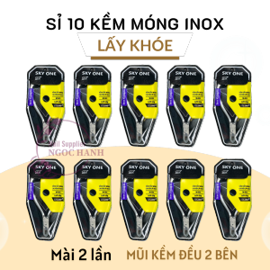 [Dòng cao cấp] Sỉ 10 Kềm CẮT MÓNG lấy khóe mũi nhọn chuyên cắt khóe trong khóe cuộn làm nail