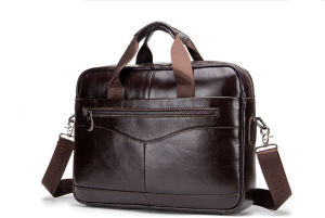 Túi da bò thật chứa laptop 156 inch-Bảo Hành 12 tháng -Tặng Quà -FreeShip -Cặp da nam công sở dùng đi làm đi công tác đựng sách laptop ipad cặp đựng laptop cao cấp cặp da nam cặp da nam công sở da thật túi da đựng laptop