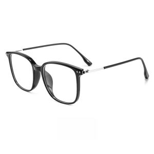 FIRADA Fashion Comfortable Glasses Retro Square Plus Size Eyewear Anti Blue Light Prescription Eyeglasses Frame Women D19323H