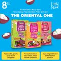 Eatalian Express Little Nuur Baby Food - Baby Porridge / Lauk China India Indonesia /Pasta Sauce/Mixed Vege Pasta Ready to Eat Halal Logo. 