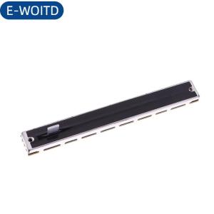 E-WOITD Chiết áp trượt thẳng B103 kênh đơn và hai kênh trộn 128mm Tổng chiều dài 12.8cm hành trình 100