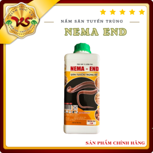 Trừ bệnh Tuyến trùng rễ 1 lít ngăn ngừa nấm đất hại rễ gây thối rễ. trừ bệnh tuyến trùng rễ thối rễ khỏe bộ rễ - NEMA END