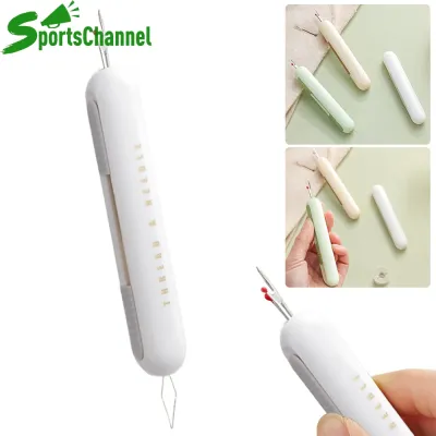 Seam Ripper Threading and Seam Remover 2 in 1 Thread Remover Tool Multifunctional Compact for Sewing Crafting Knitting