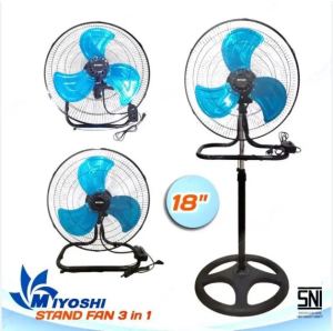 Kipas Angin Besi Jumbo MIYOSHI 3in1 18"  miyoshi PE 2