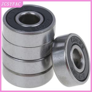 JCSYFAC  5Pcs Black ABEC-7 608RS Skateboard Roller Sealed Ball Bearings 8x22x7mm
