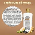 Dầu Gội Clear 9 Thảo Dược Cổ Truyền Sạch Gàu Giảm Gãy Rụng Chai 630G. 