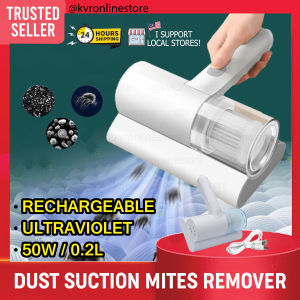 Handheld UV Cordless Rechargeable Dust Suction Bed Sheets Mites Remover Vacuum Cleaner / Penyedut Hampagas