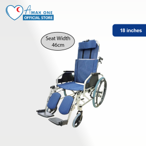 [Same-Day Delivery] Aluminium Reclining Detachable Armrest and Footrest (DAF) Wheelchair