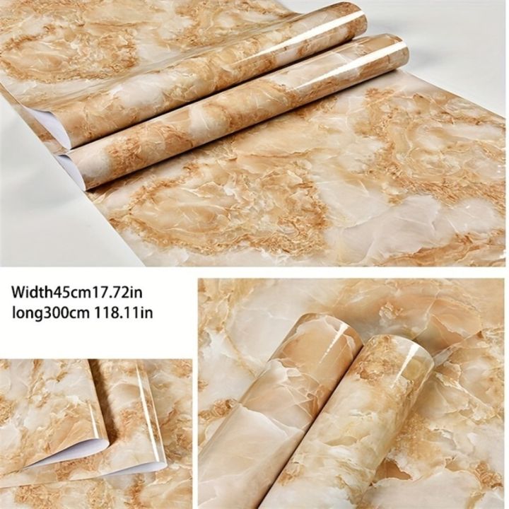 INNEWIN%20Self-adhesive%20Peel%20and%20Stick%20Backsplash%20Waterproof%20Marble%20Pattern%20Wallpaper%20Advanced%20Heat-resisting%20Wall%20Tile%20for%20Kitchen%20Bathroom%20-%20Image%207