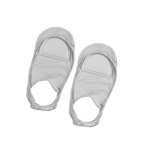 Vớ thuyền vô hình bằng lụa lạnh phối silicon chống trượt mùa hè cho nữ mang giày cao gót M52