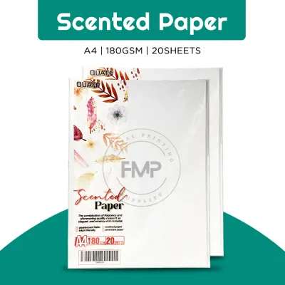 FMP QUAFF A4 size Pearl Scent Scented Paper 180GSM White (20sheets/pack)