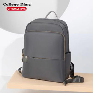 Fashion Laptop Bag 14 Inch Nylon Waterproof Laptop Backpack For Women College Travel Office Bagpack