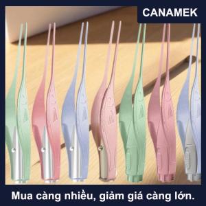 【CANAMEK】 Trẻ em phát sáng tai Scoop hình ảnh earpick Tai Scoop sáng nhíp booger Clip Tai Pick Set