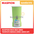 Maspion MSP MRD 2800 AP Rice Box Kapasitas 28 kg / MRD-2800 AP / MRD2800 AP / MRD 2800AP / MRD-2800AP. 