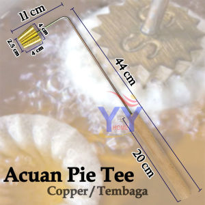 Acuan Kuih Paiti Pie Tee Mould (Copper) | Top Hat Mini Tart Mould | Singapore Pie Tee | Acuan Paiti Tembaga Tradisional