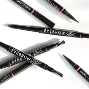 Moko-Moko Pensil Alis Waterproof / Moko Moko Bold Impact Eyebrow