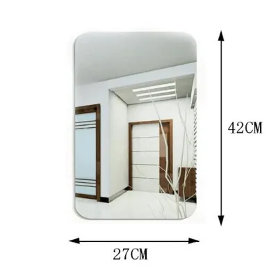 Acrylic mirror whole body wall glass sticker bathroom aesthetic full body mirror for living room salamin na dinidikit sa wall