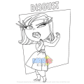 Totebag Tote Bag Tas Serut Goodie Bag Goodiebag Mewarnai Inside Out Warnai Lukis Ulang Tahun Anak. 
