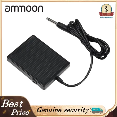 Universal Sustain Pedal Keyboard Foot Damper Pedal with 6.35mm Plug for Electronic Organ MIDI Keyboards Digital Pianos Electronic Drum