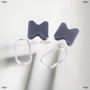 [COD] dfgje 2 cặp máy ảnh Lug Vòng máy ảnh Dây đeo chia vòng móc cho máy ảnh Dây đeo chuyển đổi vòng kết nối kim loại khóa