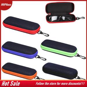 【COD】🔥🔥🔥 Fashion Denim Fabric Glasses Box Zipper Sunglasses Protection Container Eyeglasses Case Reading Glasses Organizer Carry Bag