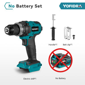 13mm Brushless Electric Drill 650N.m 25+3 Torque Electric Impact Drill Multifunction Home DIY Ice Breaking Power Tools For Makita 18V Battery