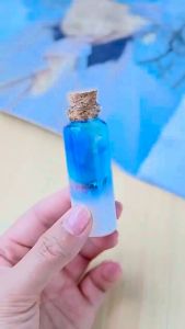 ABS Cork Lid Borosilicate Small Glass DIY Display Durable Empty Jar Botol Kaca Comel Lutsinar Tidak Mudah Pecah 自制水晶瓶子