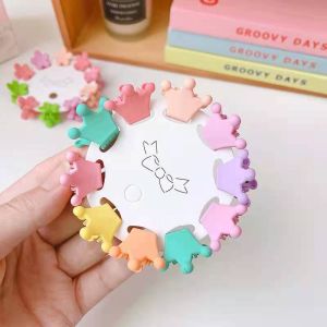 SHOPHOME - Jepit Rambut Mini Anak Perempuan 1 Set 10Pcs Aksesoris Fashion lucu warna DOFF JPT05