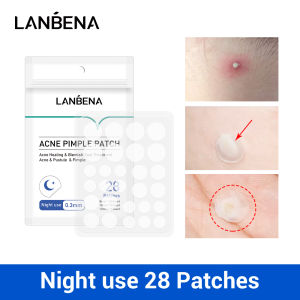 LANBENA Acne Pimple Patch Night Use Invisible Acne Stickers Blemish Treatment Acne Master Face Mask Skin Care Beauty Tool 28pcs