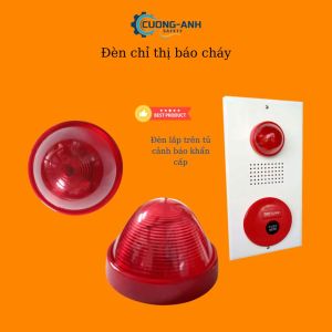 Đèn LED chỉ thị cảnh báo cháy AH 9719 đèn chỉ thị cảnh báo sự cố báo khói báo cháy đèn cảnh báo khu vực nguy hiểm đèn cảnh báo công trường đang thi công thiết bị cảnh báo phòng cháy chữa cháy hàng chất lượng cao giá rẻ Loại 1