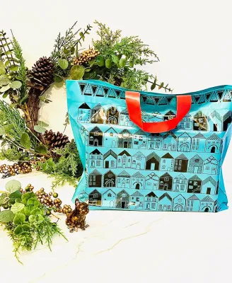 GIFT BAGS 10 PCS : CHRISTMAS / ALL OCCASIONS / XMAS HAM BAG - MEDIUM / LARGE : 10PCS