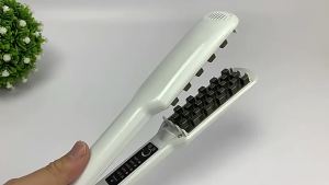 Professional Volumizing Hair Straightener Comb Increase Hair Volume Fluffy Hair Straightener Flat Irons Fluffy Corn Perm